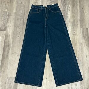 We The Free Dark Blue Flare Jeans